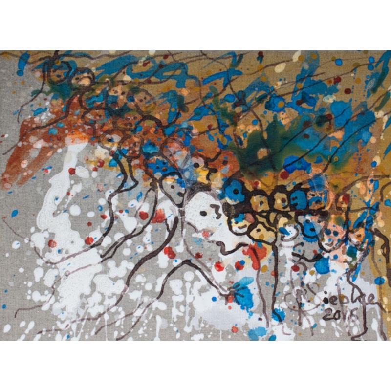 Die Letzten An Land Painting by Margarita Siebke | ArtMajeur