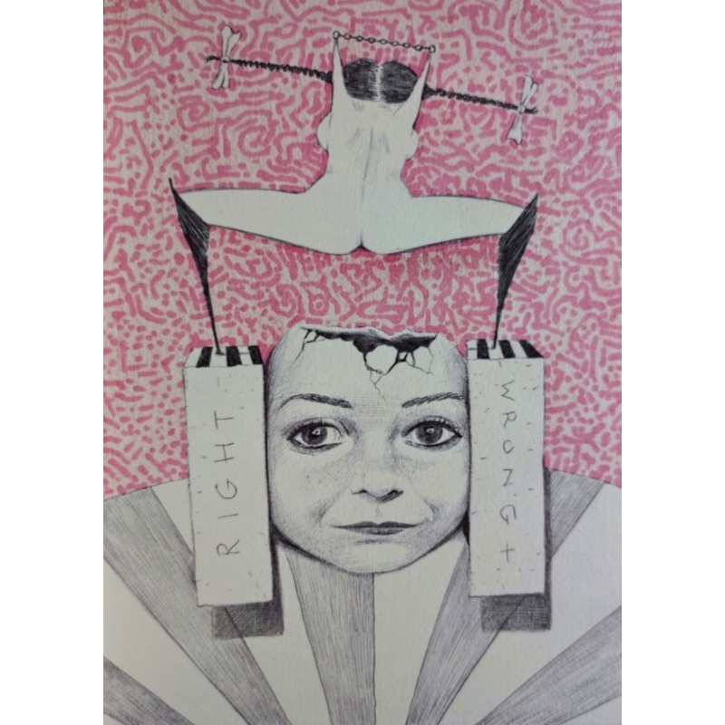 Lyke Drawing by Milto Sideris | ArtMajeur