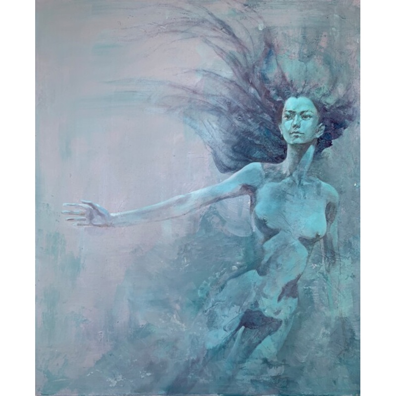 Move With The Wind #2 Painting by Eagle Zac | ArtMajeur