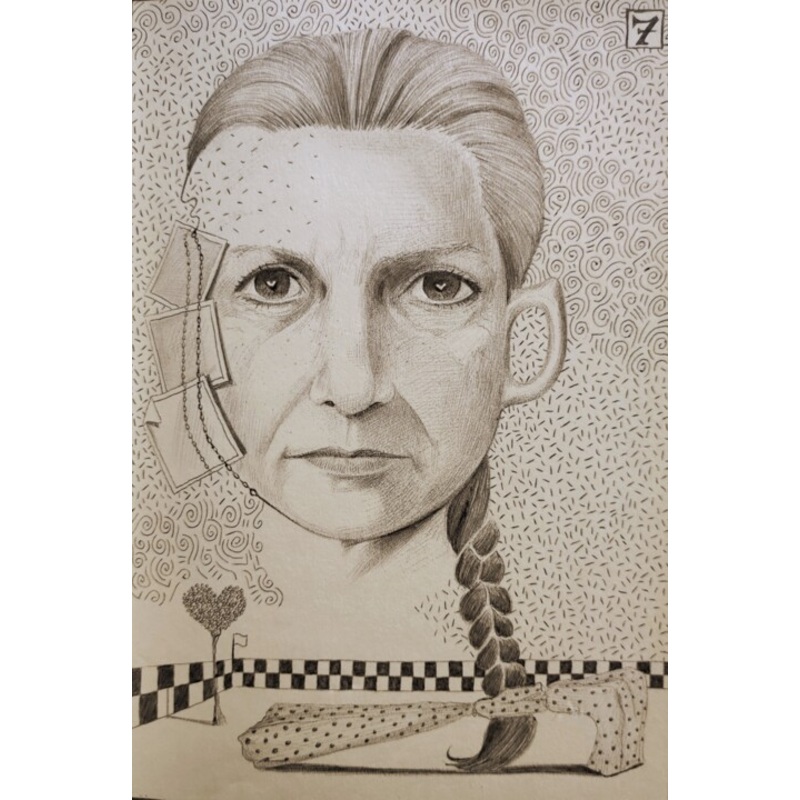 Tarlize Drawing by Milto Sideris | ArtMajeur