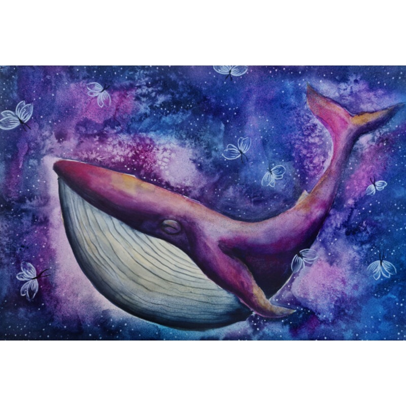 Wings Of Silence Painting by Evgenia Smirnova | ArtMajeur