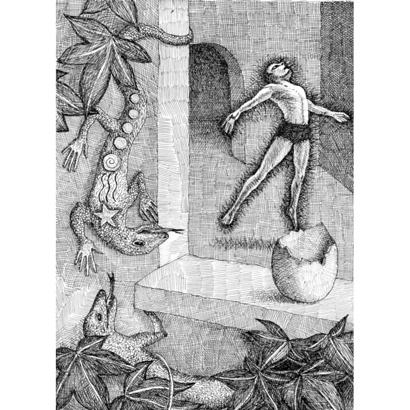 xtasis Drawing by Miguel Rojas | ArtMajeur