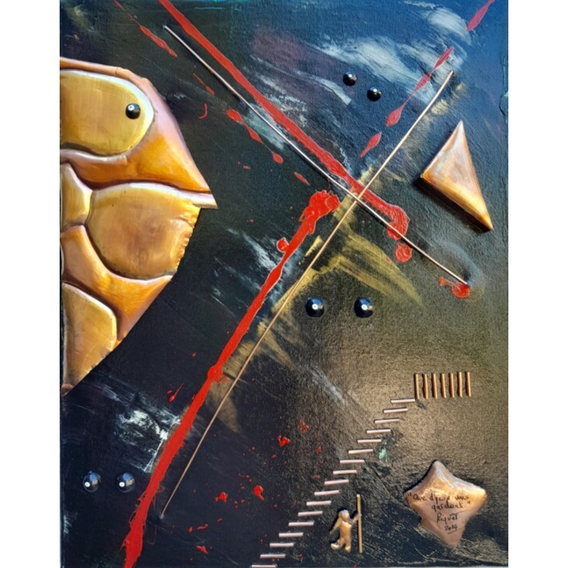 Que D’yeux Vous Gardent  Painting by Riquet Faure | ArtMajeur