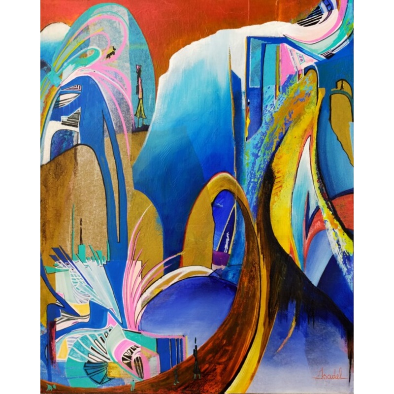 Vivre Son Rve Painting by Isabelle Graud | ArtMajeur