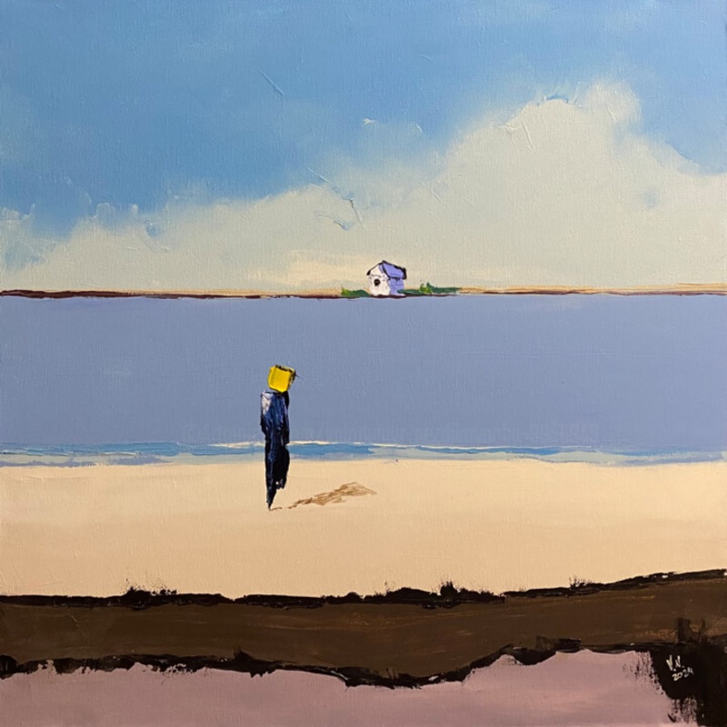 Walk Painting by Volodymyr Nezdiimynoha | ArtMajeur