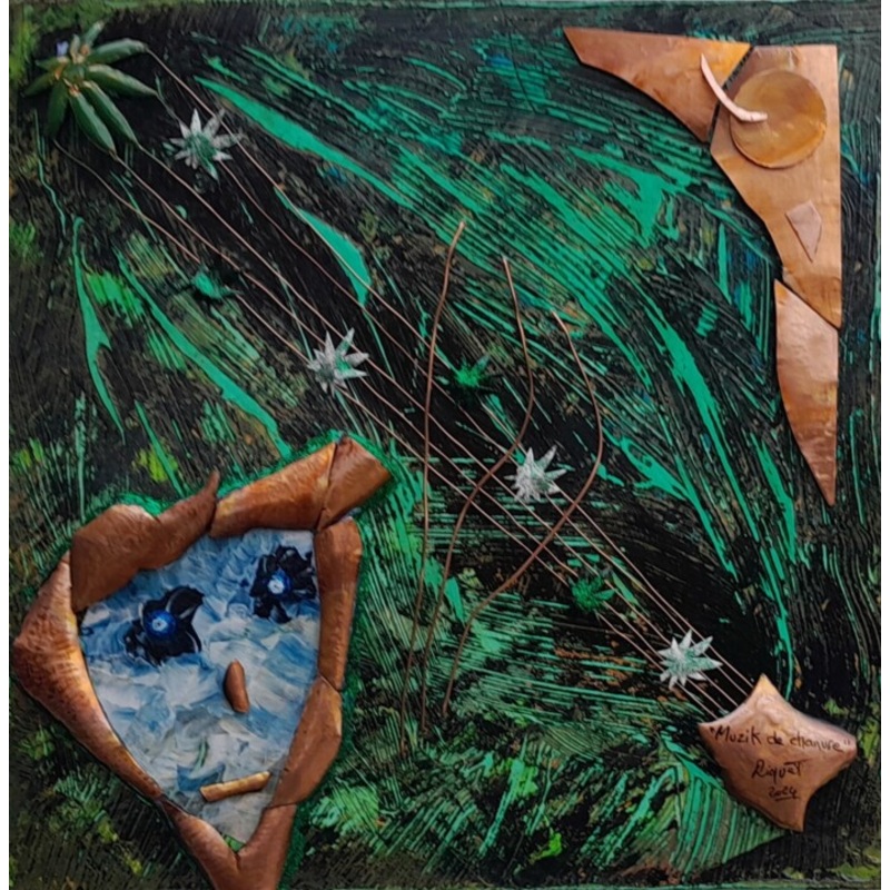 Muzik De Chanvre  Painting by Riquet Faure | ArtMajeur
