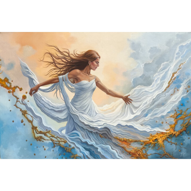 Wings Of Freedom Painting by Sergey Miqayelya | ArtMajeur