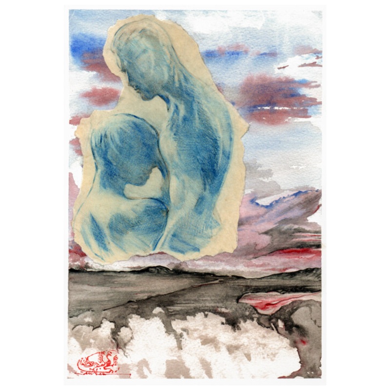 Ai (Amore Profondo) Painting by Santino Pompa | ArtMajeur