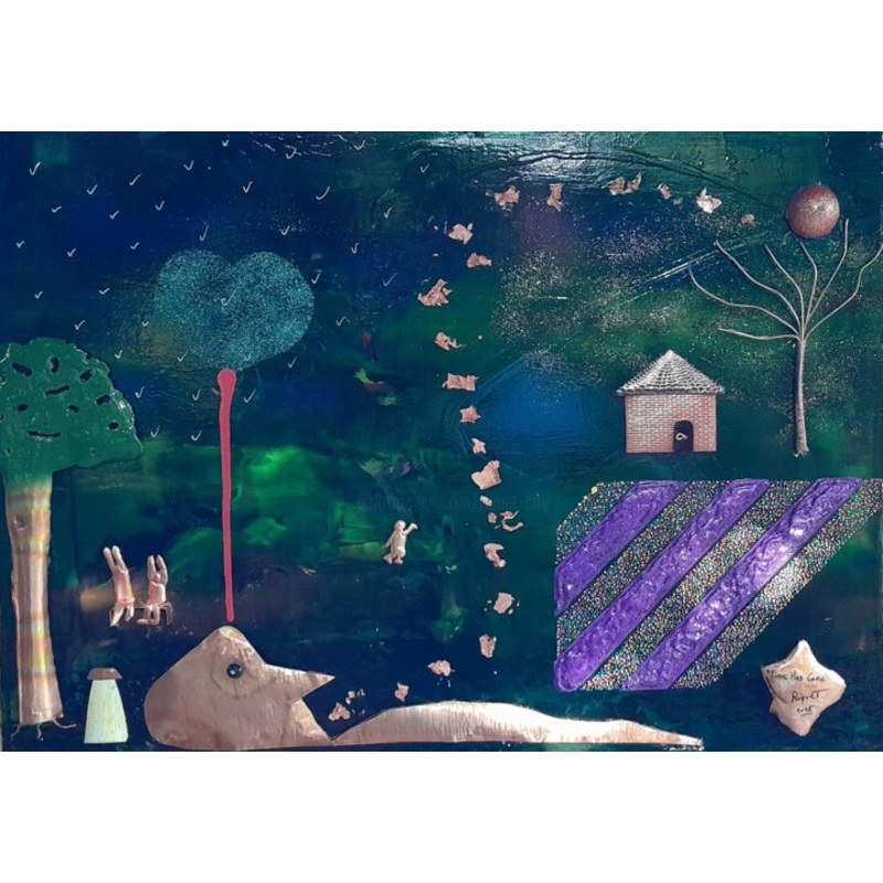 Time Has Come  Painting by Riquet Faure | ArtMajeur