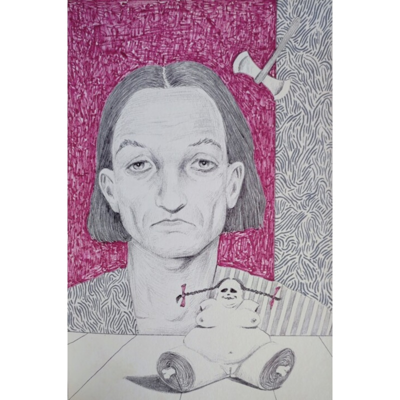 Vranz Drawing by Milto Sideris | ArtMajeur