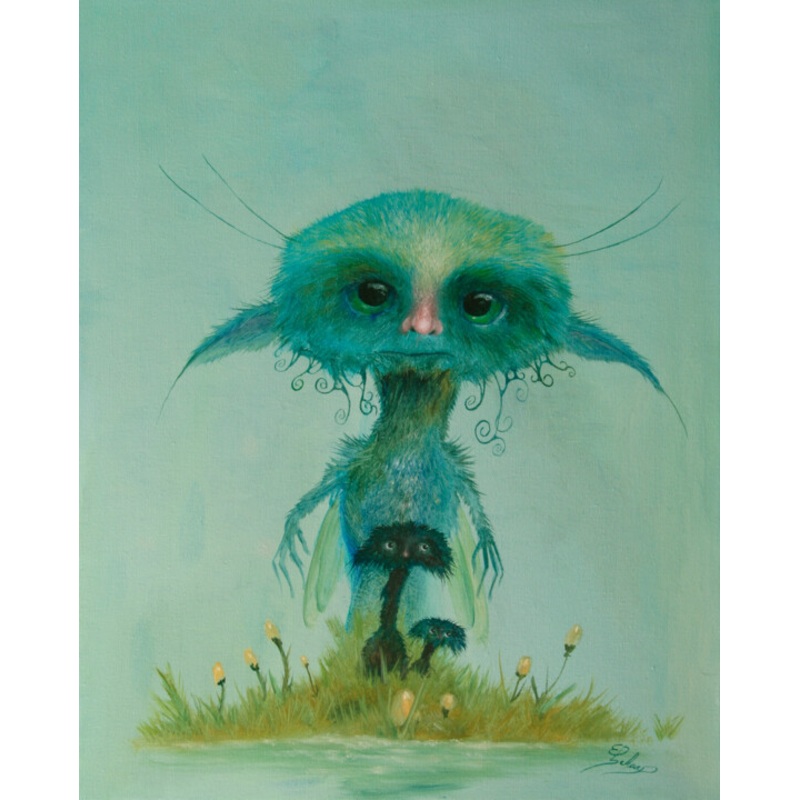Watchful Eye Painting by Ed Schaap | ArtMajeur