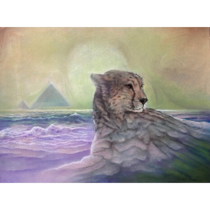 Un Autre Sphinx  Painting by Jean Luc Mariot | ArtMajeur