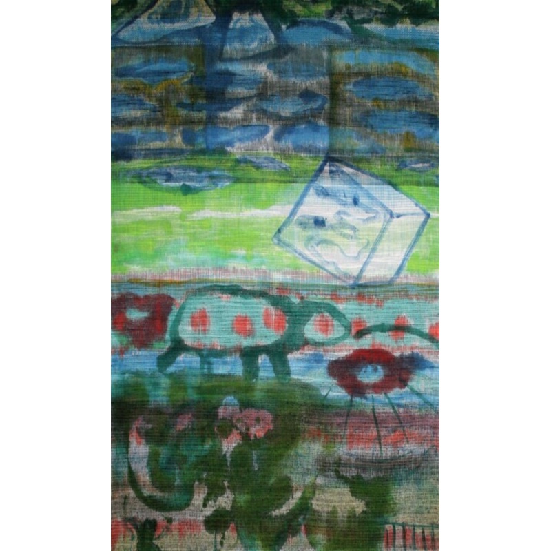 Wrfelglck Textile Art by Danjana Brandes | ArtMajeur