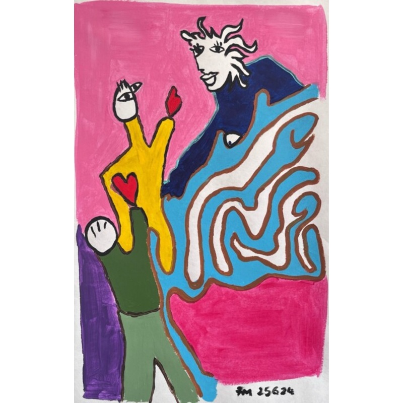 Loving U Painting by Frdrick Meunier | ArtMajeur