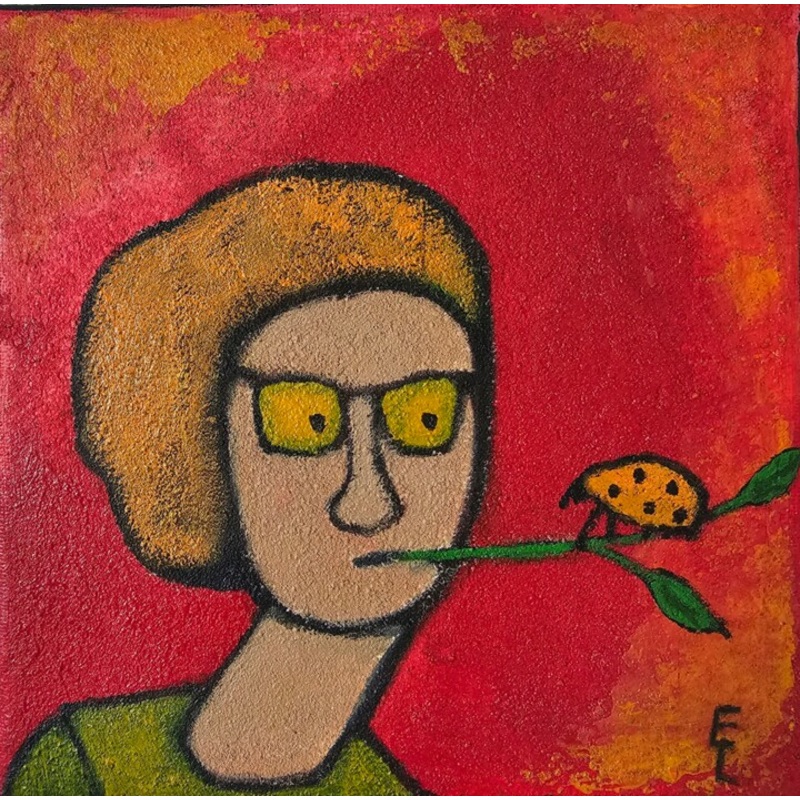 Portrait Of An Unknown Woman Painting by Elena Levinson | ArtMajeur