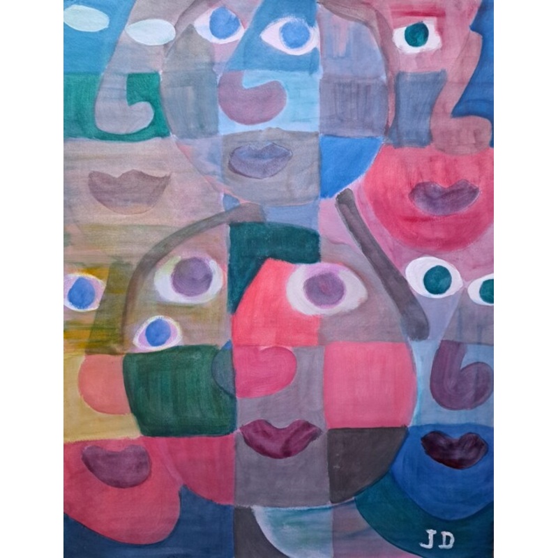Le  Surveillant   Painting by Jacques Desvaux (JD) | ArtMajeur