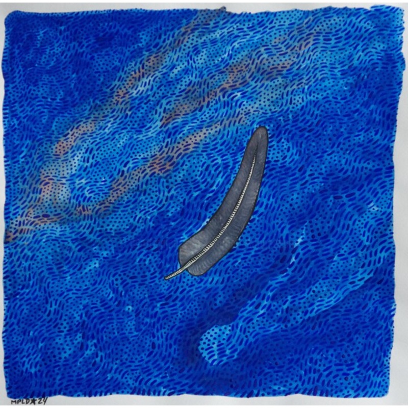 Plume Brumeuse Painting by Laurent Mangepapier | ArtMajeur