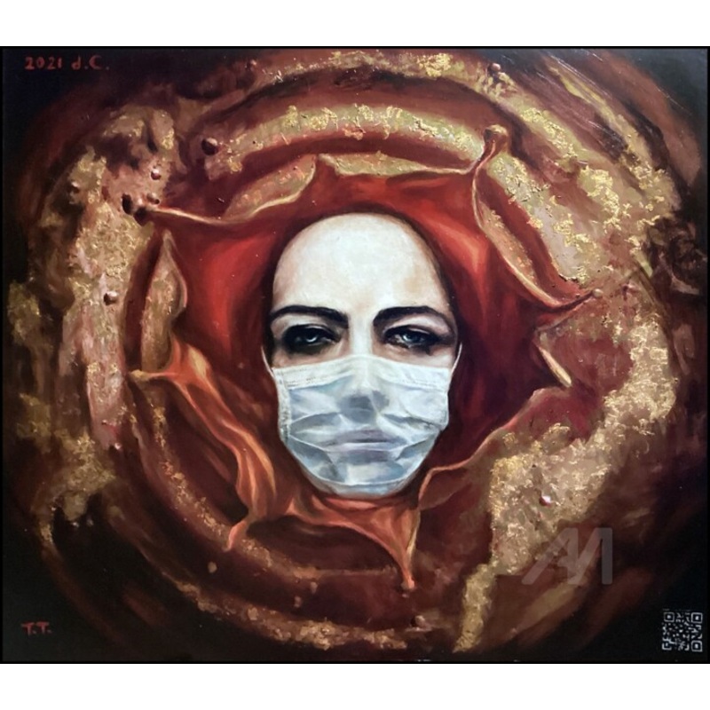 2021 D.c. The Future I Don’t Want- Globa Painting by Thalita Tonon (ArtWorkSottoSopra) | ArtMajeur