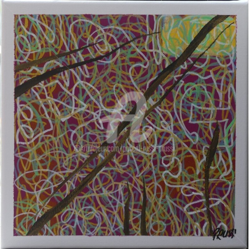 7-Dans Un Monde Qui Se Lzarde Painting by Pascal Russi (PRussi) | ArtMajeur