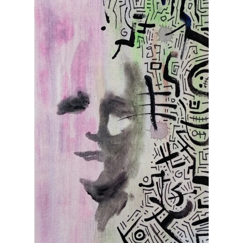 1971 – Forever Painting by Milto Sideris | ArtMajeur