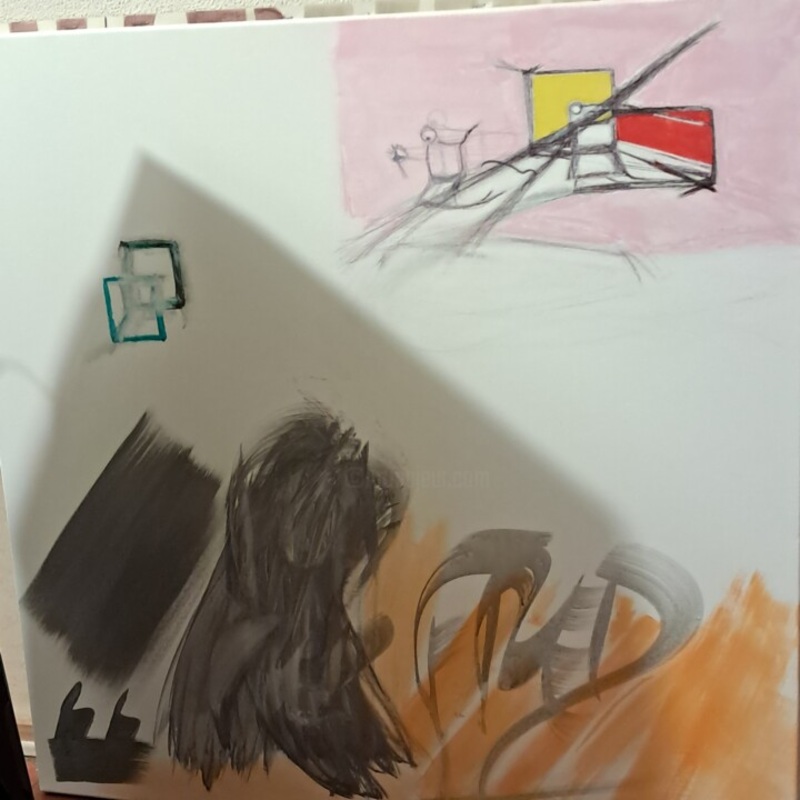 3 En 1 Painting by Fred L’Experimentateur | ArtMajeur