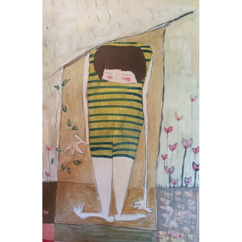 Dans Ma Cabane De Jardin Painting by Marion Durand-Gasselin | ArtMajeur