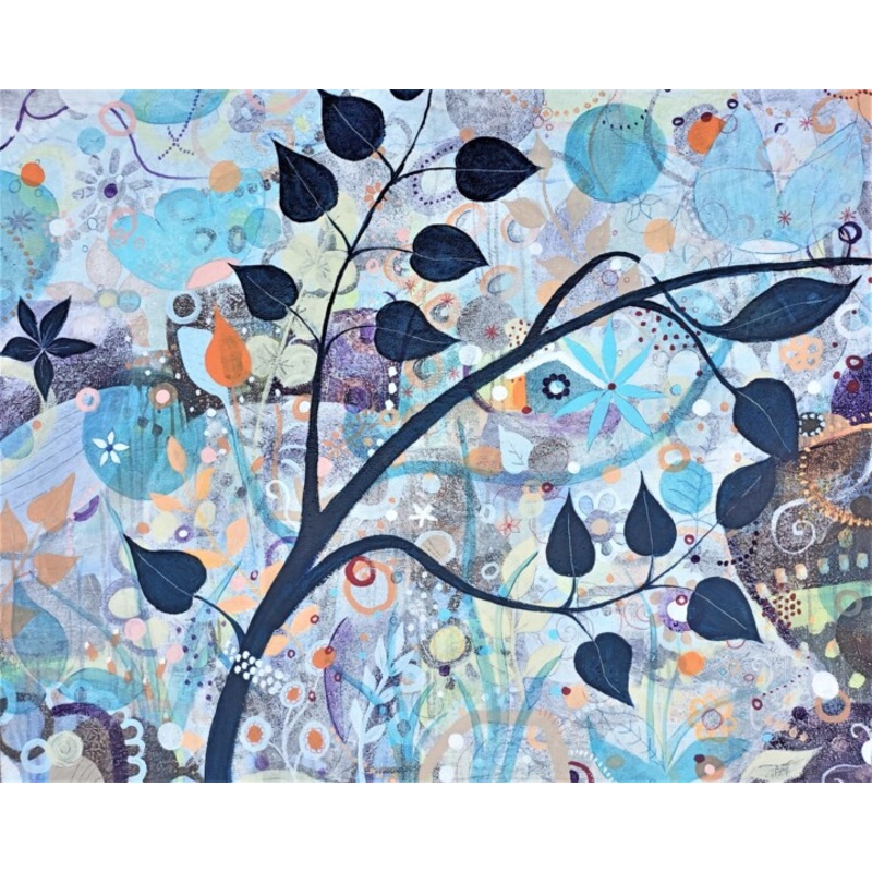Mon Jardin Extraordinaire. Painting by Isabelle Bout | ArtMajeur