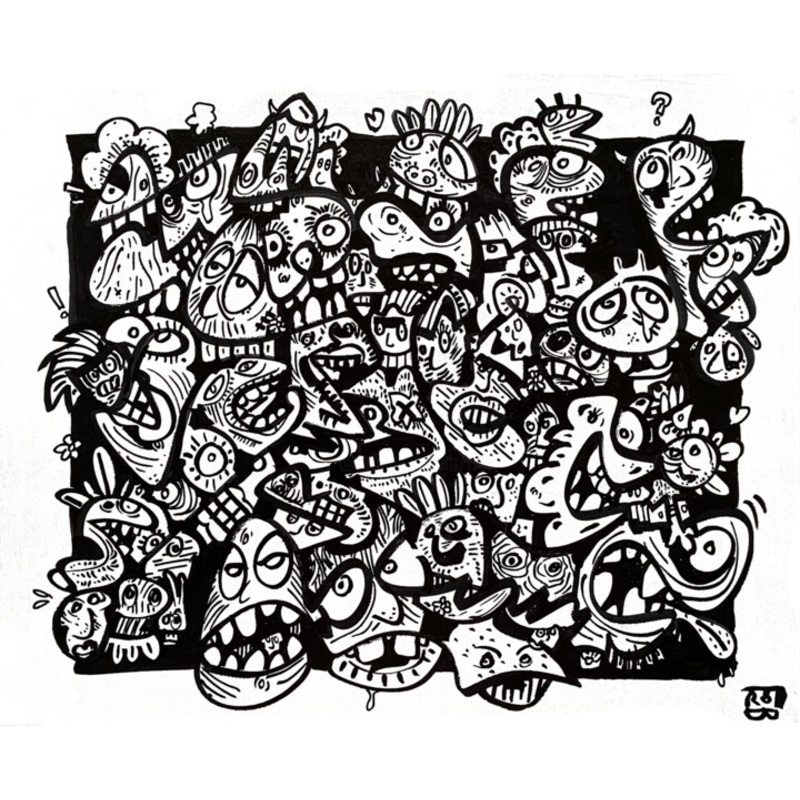 Pire  Na ! Painting by Frob | ArtMajeur