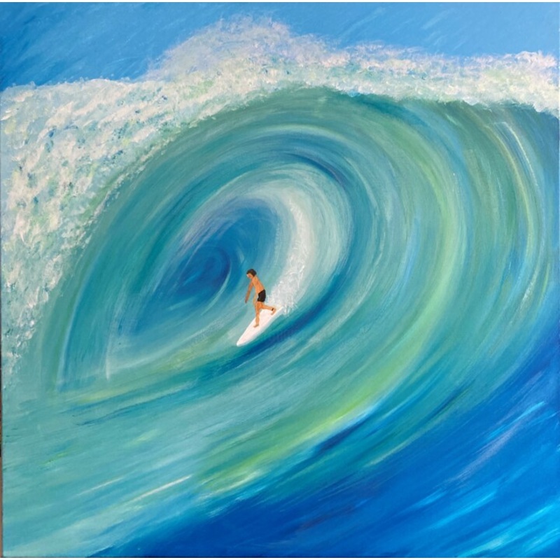 Point Break Painting by Philippe Collinet | ArtMajeur