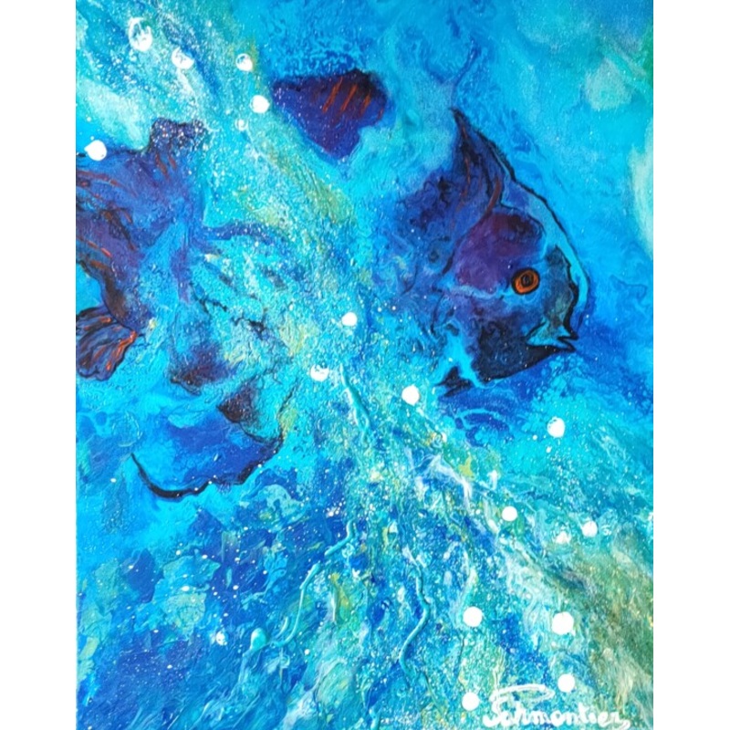 Silence Painting by Brigitte Parmentier | ArtMajeur