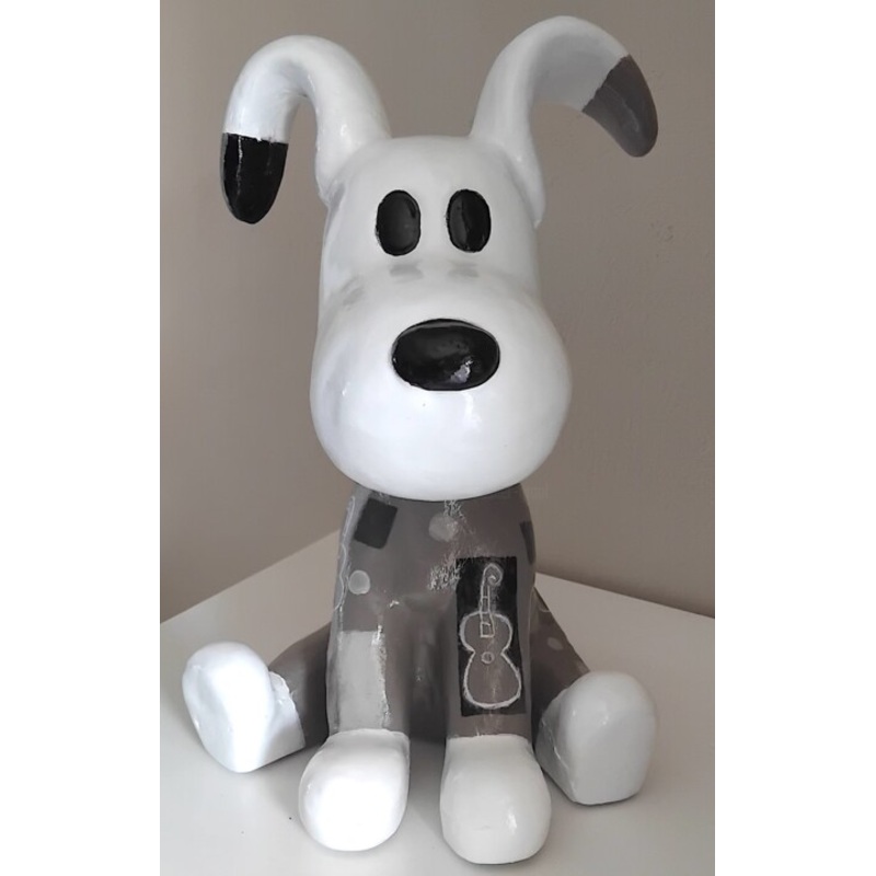 Snoopy Love Sculpture by Giuseppe Piermatto | ArtMajeur