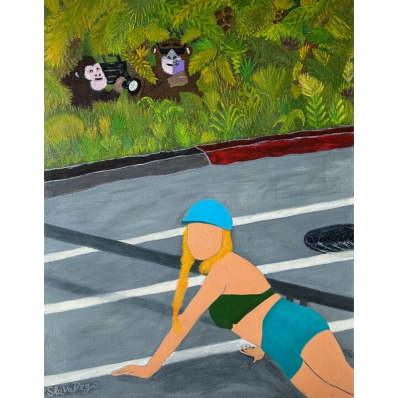 Zoo Painting by Slava Dego | ArtMajeur