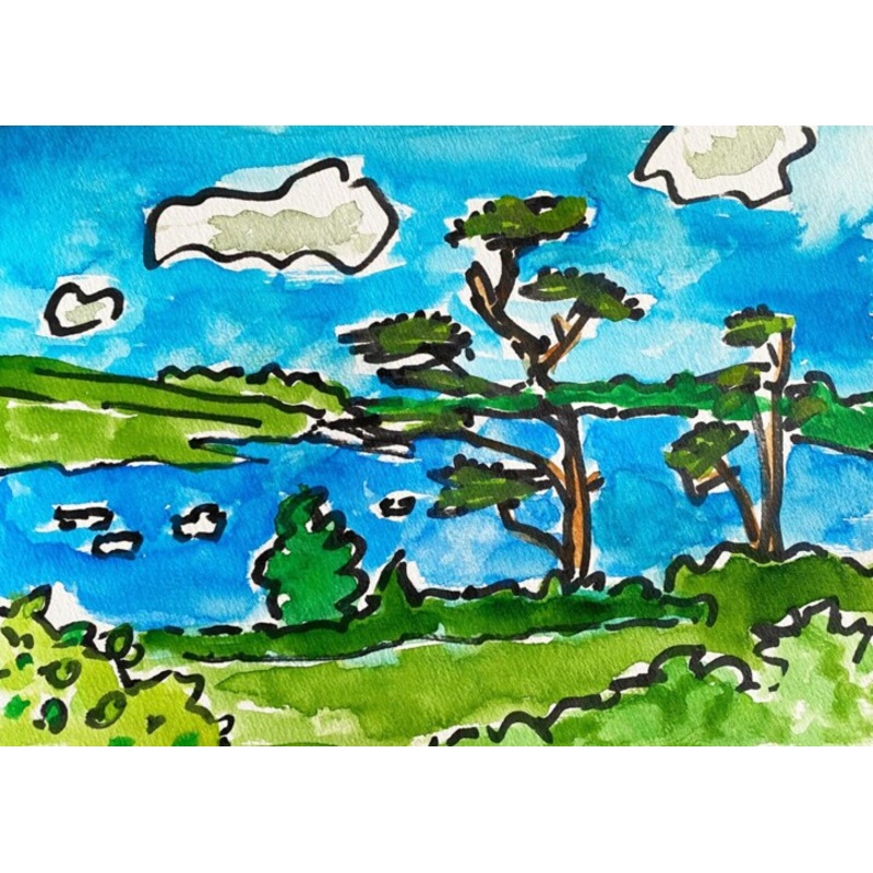 Aber Ildut Painting by Frob | ArtMajeur