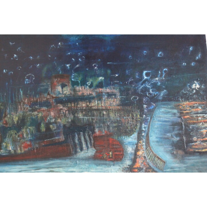 Atlantisse Painting by Dimitri Berthot | ArtMajeur