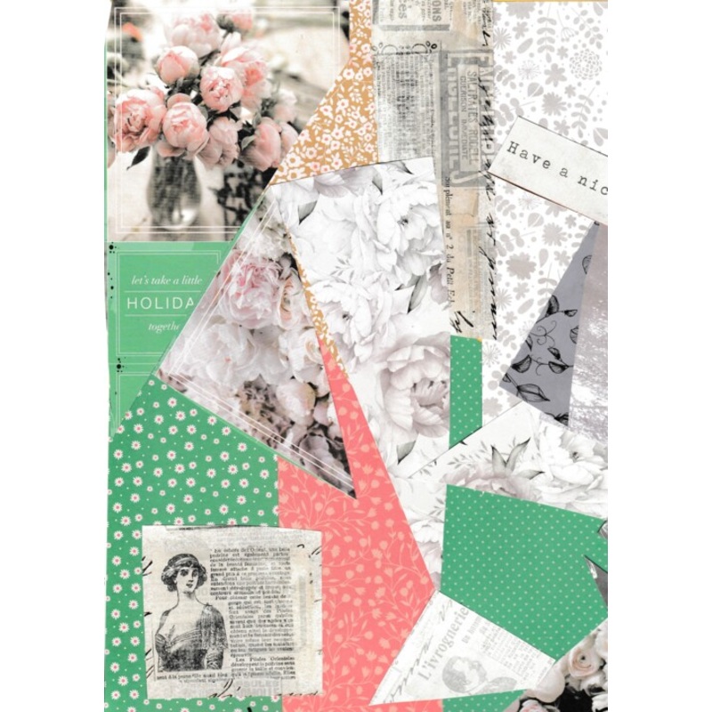 Collage : Le Printemps Painting by Balavoine Sophie | ArtMajeur