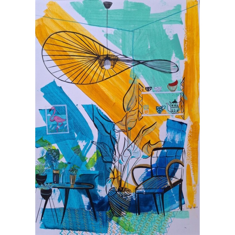 Dco Drawing by Florence Giraud | ArtMajeur