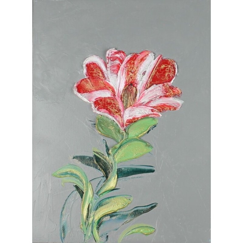 Flower Red 3 Painting by Irene Ba | ArtMajeur