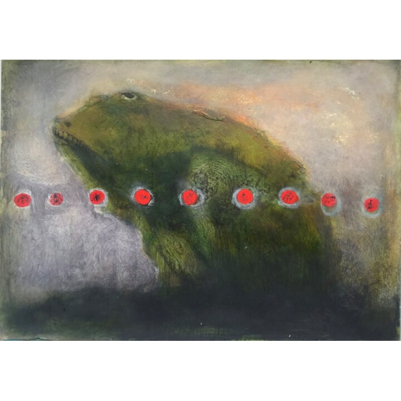 Nine Flies Painting by Sergii Shkoliar | ArtMajeur