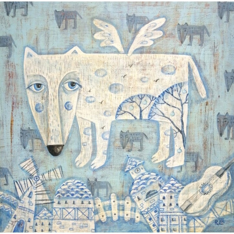 Romantic Painting by Elena Razina | ArtMajeur