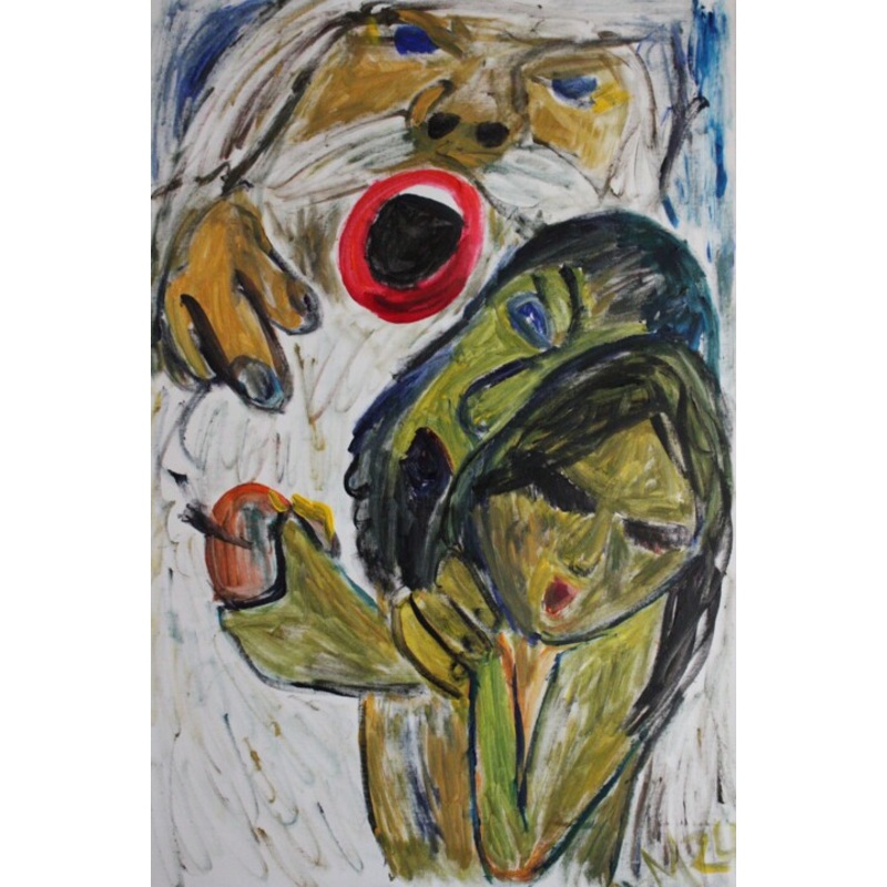 Sin Painting by Mikhey Chikov | ArtMajeur