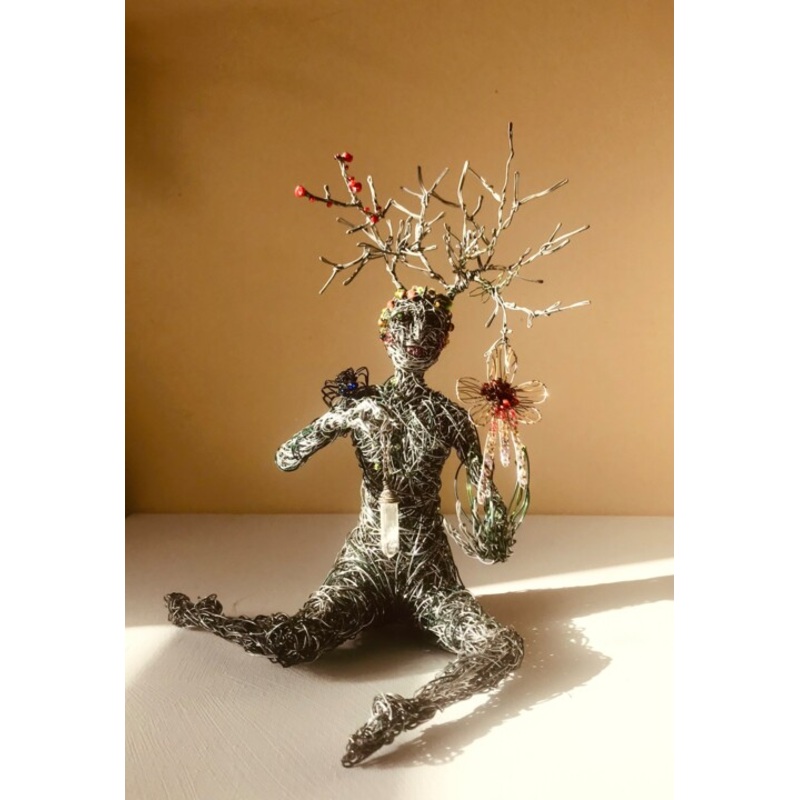 Sorcire Sculpture by Anouk Pr | ArtMajeur