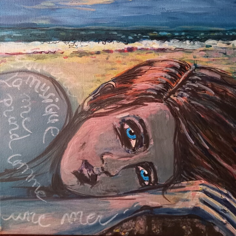 Souvent La Musique… Painting by Clotilde Lienhardt (CLO) | ArtMajeur