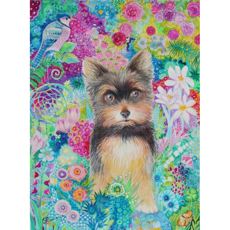 Yorkshire Terrier Painting by Oxana Zaika | ArtMajeur