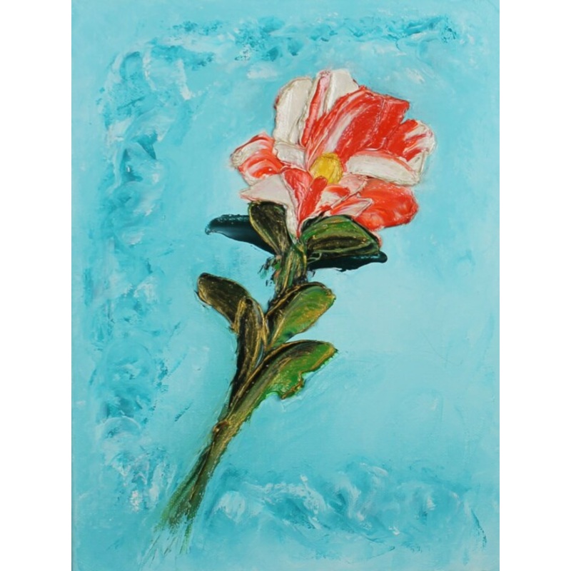 Abstract Flower 34014 Painting by Irene Ba | ArtMajeur