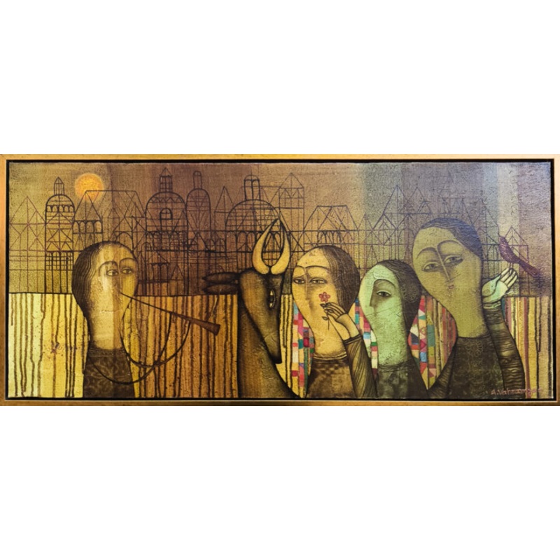 Between Sound And Silence Painting by Armen Vahramyan | ArtMajeur