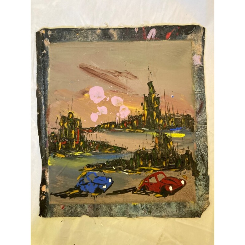 ehir Painting by Ahmet cal | ArtMajeur
