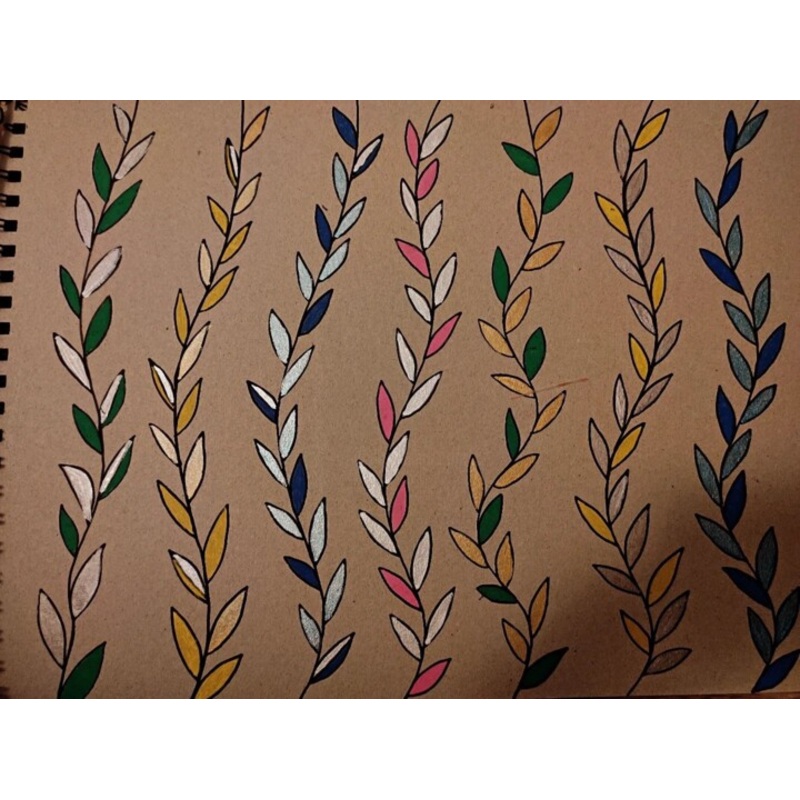 Feuillages Drawing by Charlotte Cardonne | ArtMajeur
