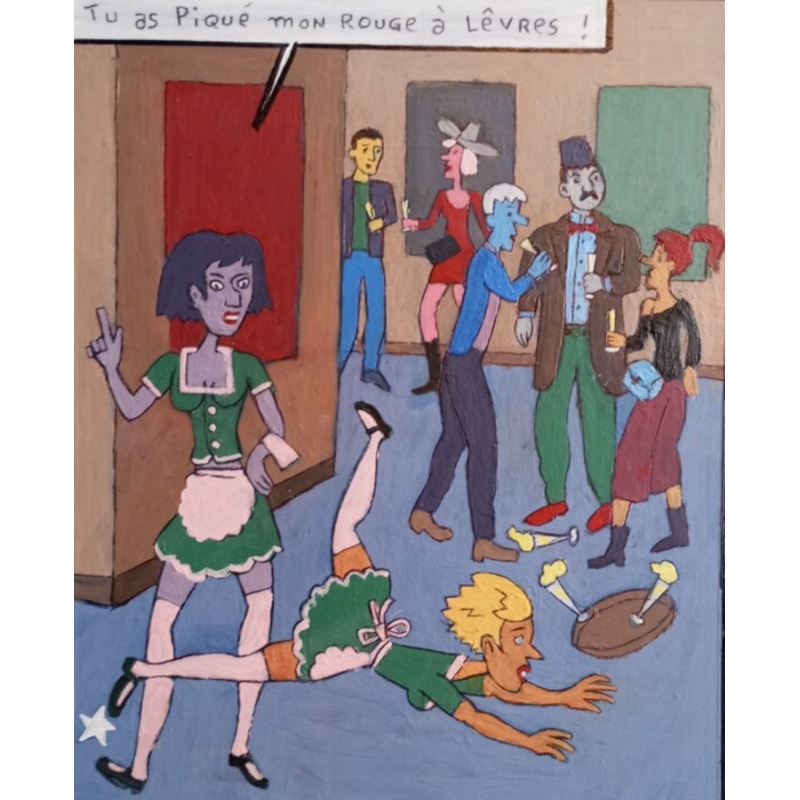 Sans Titre 4 Painting by Serge Voulouzan | ArtMajeur