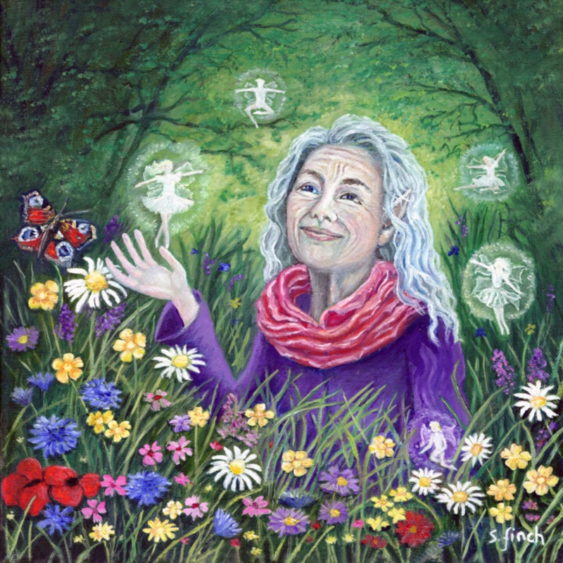 Summer Flower Fairies Painting by Sonia Finch | ArtMajeur
