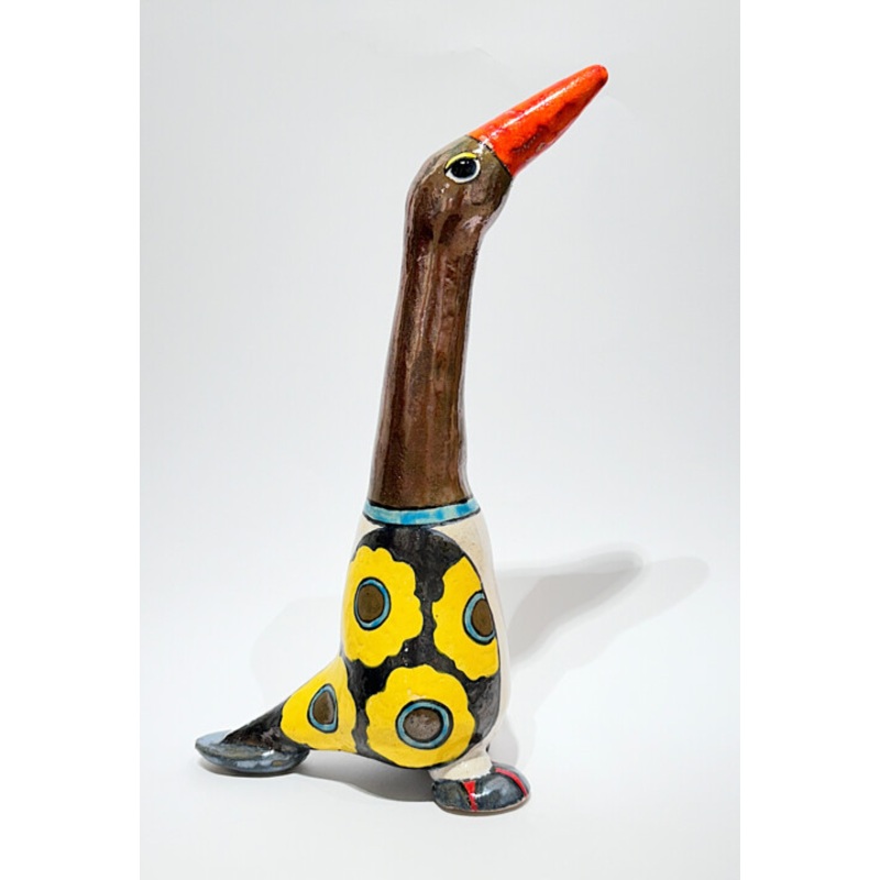 The Joyful Goose Sculpture by Viktor Zuk | ArtMajeur